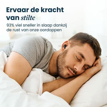 2dekans | Dreamcare Silent Slaapoordoppen – Zwart –, Ophalen of Verzenden, Zo goed als nieuw