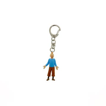 Kuifje PVC Sleutelhanger Kuifje Blauwe Pullover, Verzamelen, Stripfiguren, Ophalen of Verzenden, Nieuw