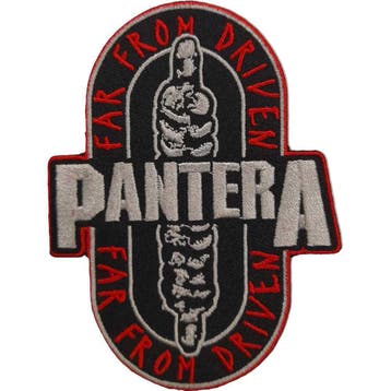 Pantera - Far From - Patch officiële merchandise, Ophalen of Verzenden, Nieuw, Kleding
