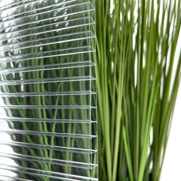 Polycarbonaat platen | Kanaalplaat 10 mm | Helder, Verzenden, Nieuw, Overige materialen, Minder dan 20 mm