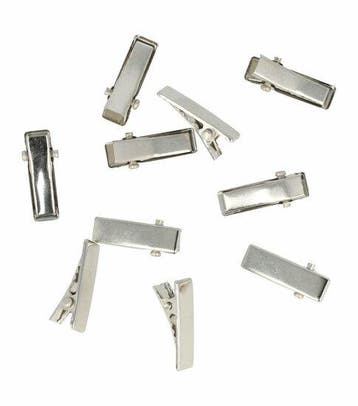 DIY haarspeld recht 2 cm – metalen alligatorspeldjes –, Nieuw