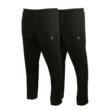 Donnay Donnay Heren -  2-Pack - Trainingsbroek Marc - Zwart, Verzenden, Nieuw