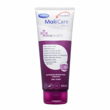 MoliCare Skin Zinkoxidecrème - tube - 200 ML, Diversen, Verpleegmiddelen, Verzenden, Nieuw
