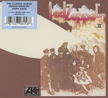cd - led zeppelin - II (nieuw), Verzenden, Zo goed als nieuw
