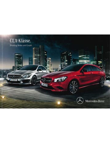 2015 MERCEDES BENZ CLA-KLASSE BROCHURE DUITS, Nieuw, Author