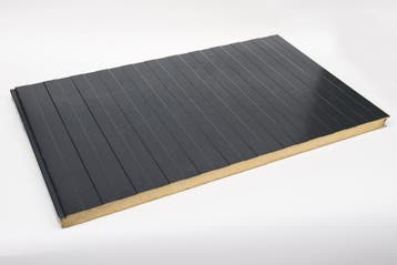 Gelegenheidspartij wandpanelen 40 mm, PIR, Antra/wit, €20,5, Verzenden, Nieuw, Overige materialen, 20 tot 50 mm