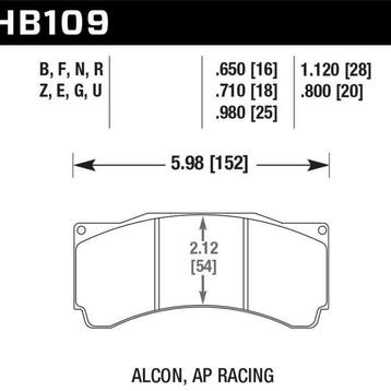 Hawk AP Racing CP5810/5890/5895/6078 / Coleman Series IV, Ophalen of Verzenden, Nieuw