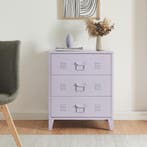 Ladekast Hämeenlinna commode met lades 72x60x40 cm lichtpaar, Verzenden, Nieuw