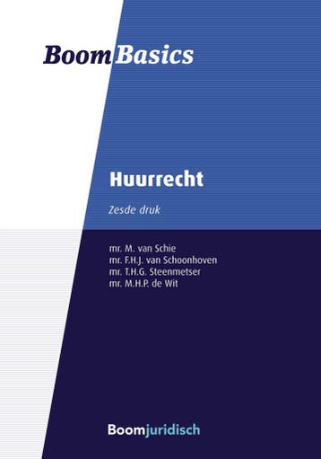 Boom Basics Huurrecht / Boom Basics - M. van Schie, Verzenden, Zo goed als nieuw, M. van Schie
