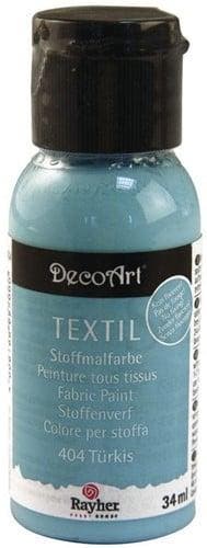 Textielverf Stoffenverf Turquoise 34 ml, Hobby en Vrije tijd, Knutselen, Nieuw, Ophalen of Verzenden