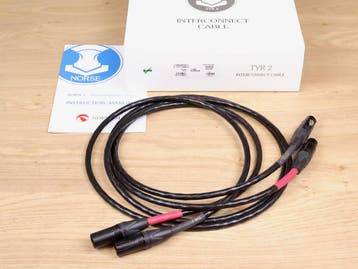 Nordost Norse Tyr 2 high end audio interconnects XLR 1,5 met, Audio, Tv en Foto, Ophalen of Verzenden, Gebruikt, Overige kabels
