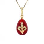 Gouden vintage Fabergé hanger 18 kt, Ophalen of Verzenden, Nieuw