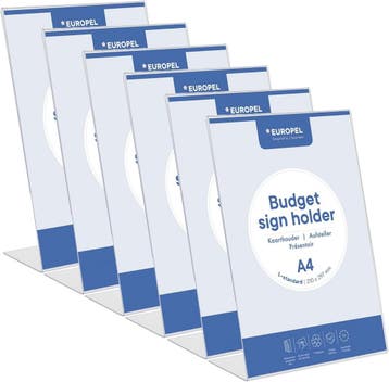 Bordenhouder A4 6-Pack | 46% Korting | Professioneel, Ophalen of Verzenden