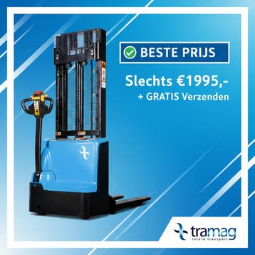 Goedkoopste Elektrische Stapelaar, 1500KG, vanaf 2500 mm, Ophalen of Verzenden, Nieuw