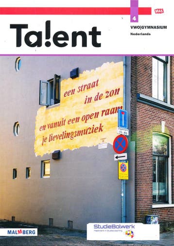 Talent Nederlands Leerwerkboek 4 VWO/GYM, Verzenden, Nieuw