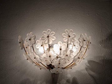 Lamp - Glas - Margherite murano