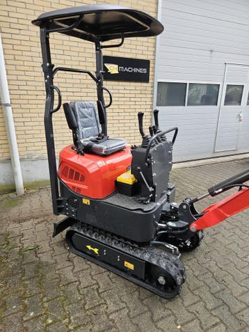 JPC Nuoman NM-E12 minikraan minigraver 1200kg, Kraan