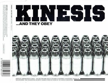 cd single - Kinesis  - ... And They Obey, Verzenden, Zo goed als nieuw, Rock en Metal