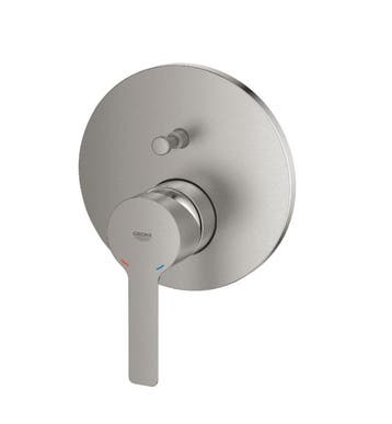 GROHE LINEARE AFBOUWDEEL MENGKRAAN MET 2-WEG OMSTELLING, Doe-het-zelf en Verbouw, Sanitair, Ophalen of Verzenden, Nieuw, Rvs
