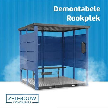 Demontabele rookplek te koop laagste prijs garantie!, Nieuw