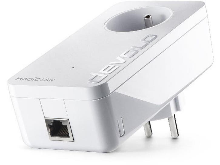 Devolo Magic 2 LAN - Powerline Adapter - 2400 Mbit/s - 2x, Computers en Software, Pc- en Netwerkkabels, Zo goed als nieuw, Verzenden
