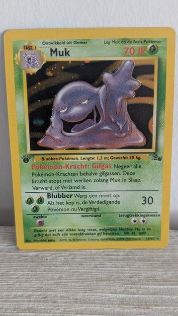 1 Card - Muk First edition, Nieuw