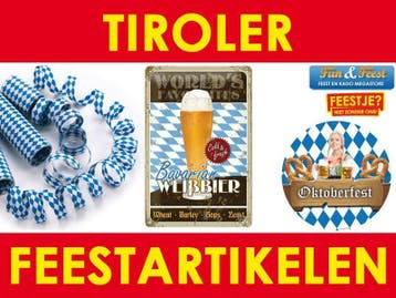 Mega aanbod Tiroler feestartikelen, Verzenden, Nieuw