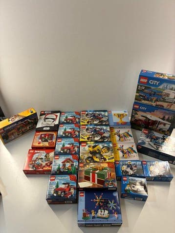Lego Set - World City - SEALED LEGO COLLECTION LOT #1- 23, Nieuw