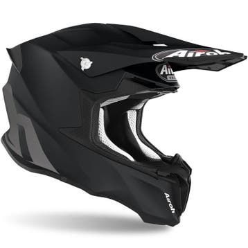 Crosshelm Airoh Twist 2.0 - Mat Zwart - MAAT XS, Verzenden, Nieuw met kaartje, XXL, Offroadhelm