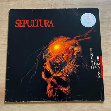 Sepultura - Beneath the Remains - Vinylplaat - Remastered -, Nieuw in verpakking