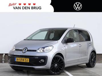 Volkswagen up! | Zakelijke Lease v.a. €200.19 pm, Automaat, Stof, Gebruikt, Zwart