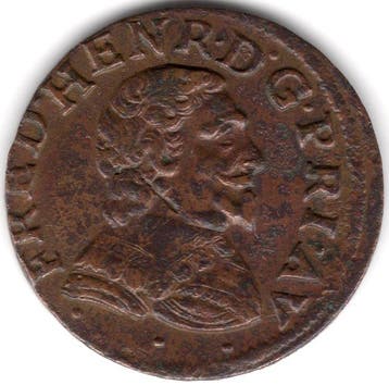 Vorstendom Oranje Frédéric-Henri de Nassau (1625-1647)., Postzegels en Munten