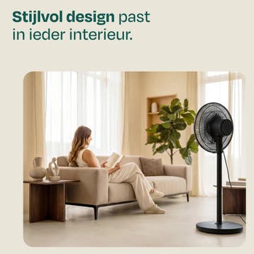 2dekans | VONROC Vloerventilator Met Afstandsbediening – In, Ophalen of Verzenden, Zo goed als nieuw