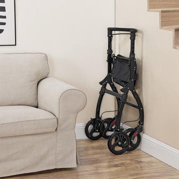 Veiling - Aluminium Rollator Active - Zwart, Gebruikt