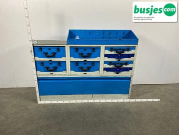 Nova bedrijfswageninrichting 1525x360x1140mm (3128), Ophalen of Verzenden
