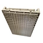 Klapkrat, 600x400x400 mm, euronorm, grijs kunststof,, Doe-het-zelf en Verbouw, Ophalen of Verzenden, Gebruikt