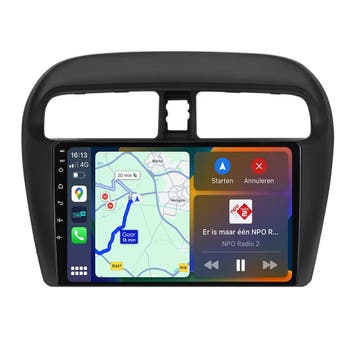 Mitsubishi Space Star Radio met Apple Carplay Android Auto, Ophalen of Verzenden, Nieuw