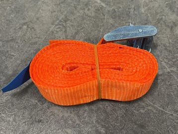 Veiling - 25x Konvox spanband met klemgesp 25mm x 4m, Nieuw