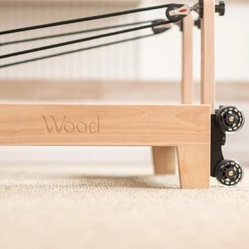 Pilates Reformer Opvouwbaar | Wood Reformer Eikenhout, Verzenden, Nieuw, Yoga-accessoire