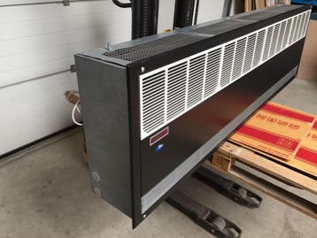 Itho luchtgordijn, inbouw (1532), Ophalen of Verzenden, Gebruikt, 800 watt of meer, Overige typen