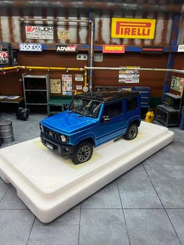 Autoart 1:18 - Modelauto - Suzuki Jimny (JB64) - Fris blauw, Nieuw