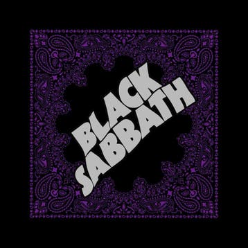 Black Sabbath - Logo - Bandana officiële merchandise, Ophalen of Verzenden, Nieuw, Kleding