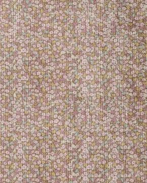 Corduroy Bloemetjes Roze, Nieuw, Roze