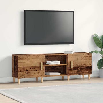 vidaXL TV-kast 150 x 30 x 50 cm Oud hout Bewerkt hout, Verzenden, Nieuw, Overige houtsoorten