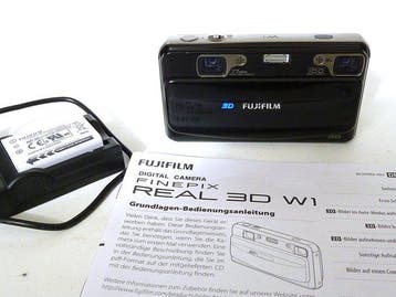 Fuji Fujifilm 3D W1 camera, als nieuw - digitale stereo