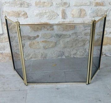 Openhaard accessoire - Metaal - vintage firewall