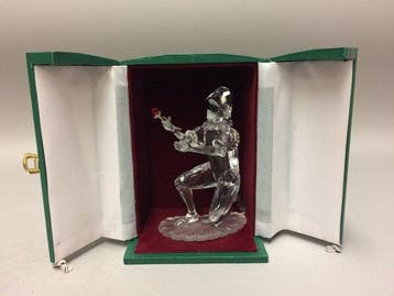Swarovski - Beeld, Harlekijn - jaarstuk 2001 - 13 cm -, Antiek en Kunst