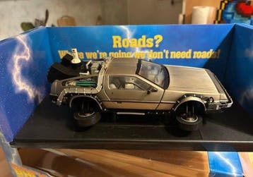 Jada Toys 1:18 - Modelauto - DeLorean DMC-12 - Back to the, Nieuw