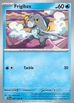 Frigibax 057/193 reverse holo Paldea evolved, Ophalen of Verzenden, Nieuw, Losse kaart, Foil