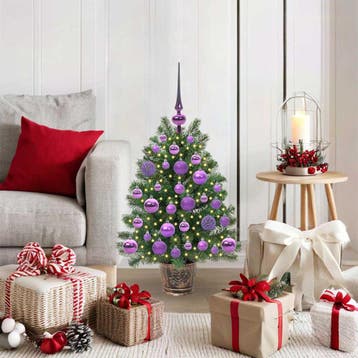 vidaXL Kunstkerstboom Groen 75 cm PE en PVC, Diversen, Verzenden, Nieuw